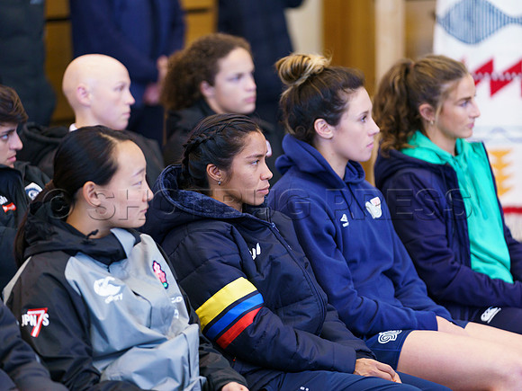 Selilwatat Tsleil-Waututh and Rugby Canada host the all captains event, at the Selilwatat Tsleil-Waututh Nation, in North Vancouver, Mar 1, 2023