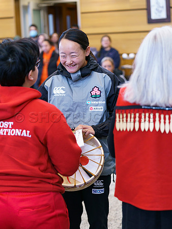 Selilwatat Tsleil-Waututh and Rugby Canada host the all captains event, at the Selilwatat Tsleil-Waututh Nation, in North Vancouver, Mar 1, 2023