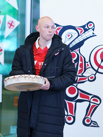 Selilwatat Tsleil-Waututh and Rugby Canada host the all captains event, at the Selilwatat Tsleil-Waututh Nation, in North Vancouver, Mar 1, 2023