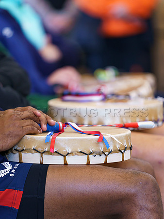 Selilwatat Tsleil-Waututh and Rugby Canada host the all captains event, at the Selilwatat Tsleil-Waututh Nation, in North Vancouver, Mar 1, 2023
