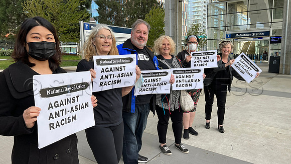 May 10, 2022 , National Day of action against anti-asian.