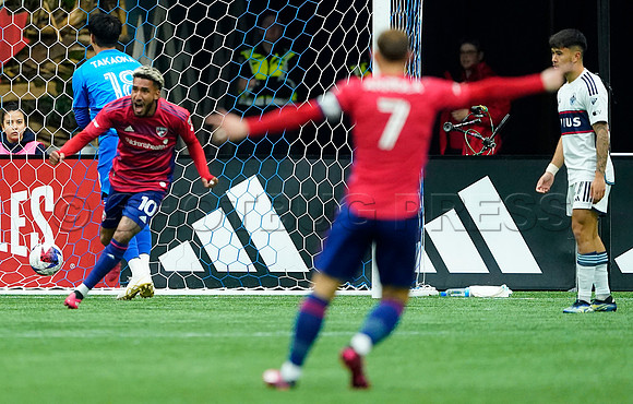 Dallas FC at Vancouver Whitecaps FC at BC Place Stadium, in Vancouver, BC, Canada, March 11, 2023.