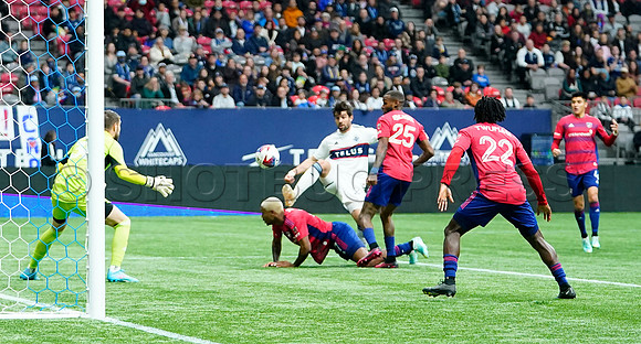 Dallas FC at Vancouver Whitecaps FC at BC Place Stadium, in Vancouver, BC, Canada, March 11, 2023.