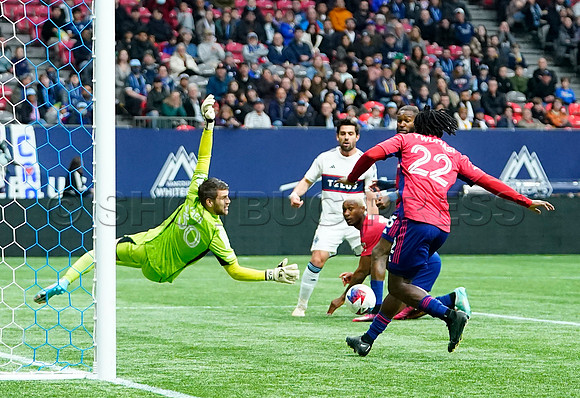 Dallas FC at Vancouver Whitecaps FC at BC Place Stadium, in Vancouver, BC, Canada, March 11, 2023.