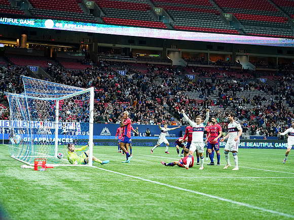 Dallas FC at Vancouver Whitecaps FC at BC Place Stadium, in Vancouver, BC, Canada, March 11, 2023.