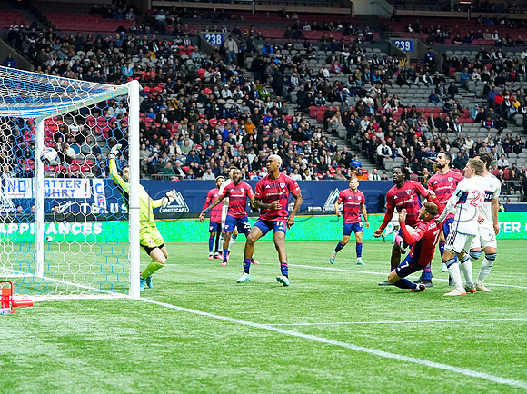 Dallas FC at Vancouver Whitecaps FC at BC Place Stadium, in Vancouver, BC, Canada, March 11, 2023.