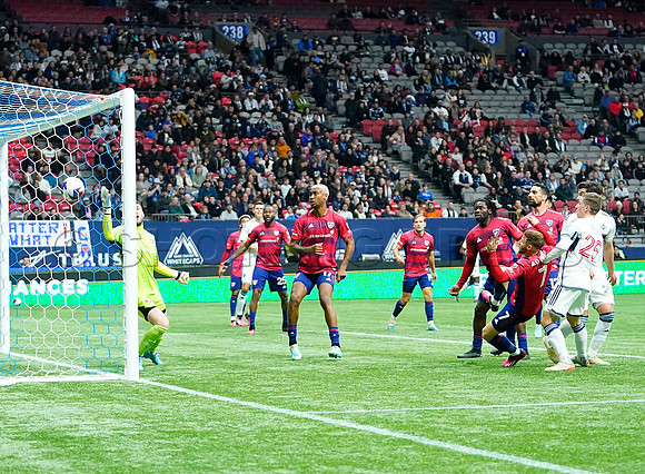 Dallas FC at Vancouver Whitecaps FC at BC Place Stadium, in Vancouver, BC, Canada, March 11, 2023.