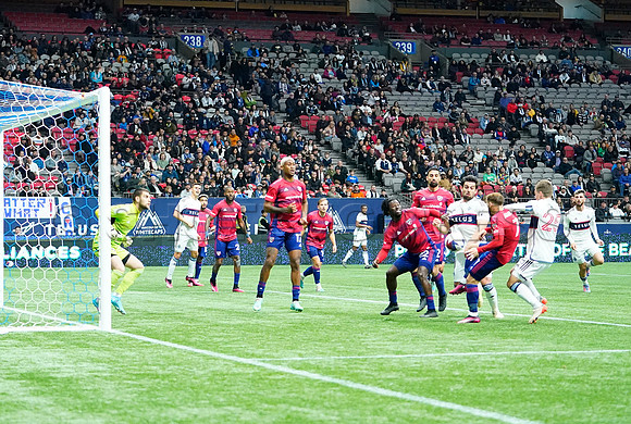 Dallas FC at Vancouver Whitecaps FC at BC Place Stadium, in Vancouver, BC, Canada, March 11, 2023.