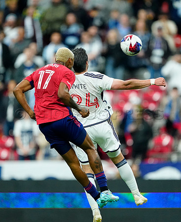Dallas FC at Vancouver Whitecaps FC at BC Place Stadium, in Vancouver, BC, Canada, March 11, 2023.