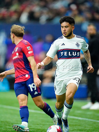 Dallas FC at Vancouver Whitecaps FC at BC Place Stadium, in Vancouver, BC, Canada, March 11, 2023.