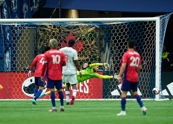 Dallas FC at Vancouver Whitecaps FC at BC Place Stadium, in Vancouver, BC, Canada, March 11, 2023.