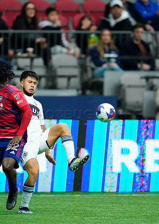 Dallas FC at Vancouver Whitecaps FC at BC Place Stadium, in Vancouver, BC, Canada, March 11, 2023.