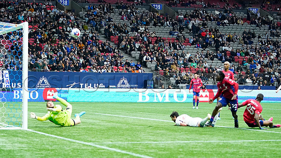 Dallas FC at Vancouver Whitecaps FC at BC Place Stadium, in Vancouver, BC, Canada, March 11, 2023.
