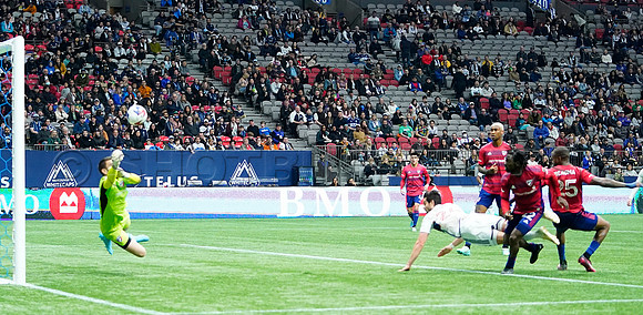 Dallas FC at Vancouver Whitecaps FC at BC Place Stadium, in Vancouver, BC, Canada, March 11, 2023.