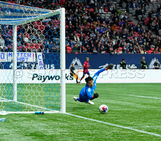 Dallas FC at Vancouver Whitecaps FC at BC Place Stadium, in Vancouver, BC, Canada, March 11, 2023.