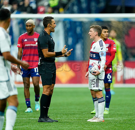 Dallas FC at Vancouver Whitecaps FC at BC Place Stadium, in Vancouver, BC, Canada, March 11, 2023.