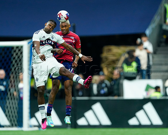 Dallas FC at Vancouver Whitecaps FC at BC Place Stadium, in Vancouver, BC, Canada, March 11, 2023.