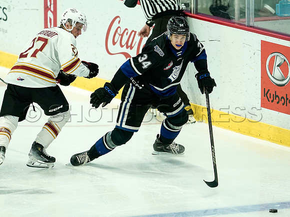 Wes Shaw Victoria Royals slam thhe Giants 6-3 20241214 -256071