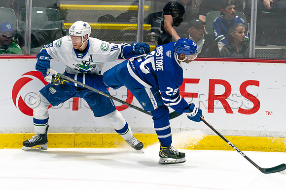 Wed, Mar 30, 2022 The Toronto Marlies clinch a 4-3 win in OT against the Abbotsford Canucks.