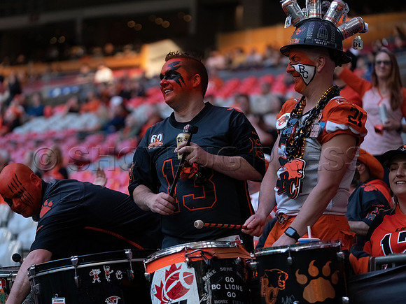Calgary Stampeders at BC Lions at BC Place, in Vancouver, BC, Canada, June 1, 2023.