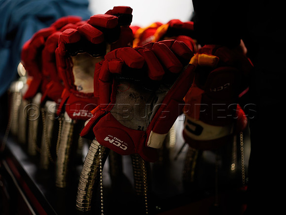 Wesley Shaw Calgary Wranglers at Abbotsford Canucks  20230412 -4067-SharpenAI-Standard