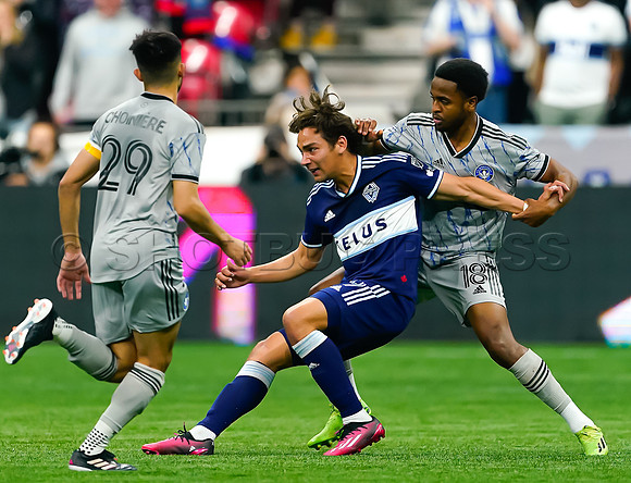 Wesley Shaw FC Montreal at Vancouver Whitecaps FC  20230401 -2072