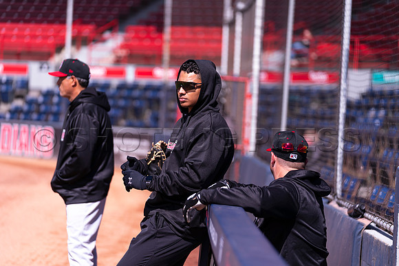 Tue, Apr. 5, 2022 The Vancouver Canadians held practice today at Nat Bailey Stadium