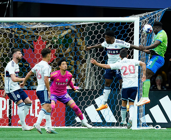 Seattle Sounders at Vancouver Whitecaps FC at BC Place, in Vancouver, BC, Canada, May 20, 2023.