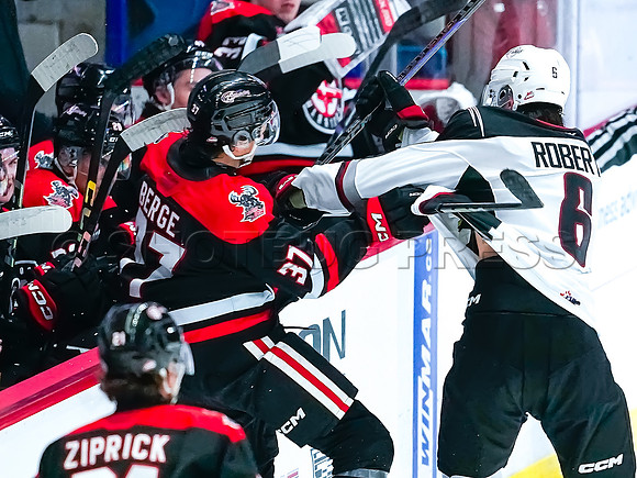 Wes Shaw Moosejaw Warriors at the Vancouver Giants 20241102 -243254