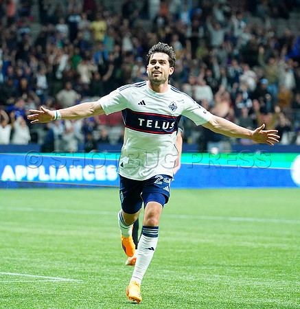 Minnesota United FC at Vancouver Whitecaps FC at BC Place, in Vancouver, BC, Canada, May 6, 2023.