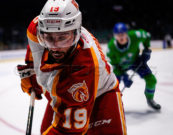 Wesley Shaw Calgary Wranglers at Abbotsford Canucks  20230412 -4196-SharpenAI-Standard