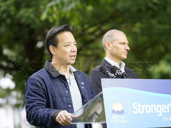 May 31, 2023 Ravi Kahlon, Minister of Housing and Vancouver Mayor, Ken Sim