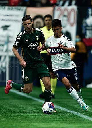 Wesley Shaw Portland Timbers at Vancouver Whitecaps FC  20230408 -2921-Standard