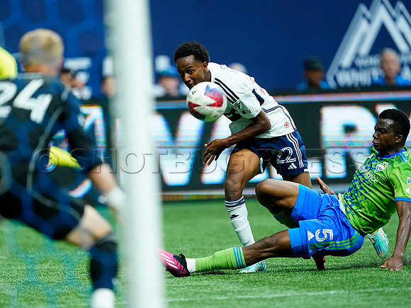 Seattle Sounders at Vancouver Whitecaps FC at BC Place, in Vancouver, BC, Canada, May 20, 2023.