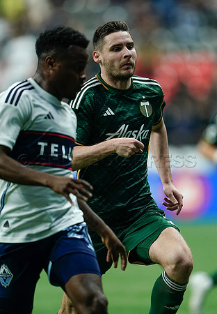 Wesley Shaw Portland Timbers at Vancouver Whitecaps FC  20230408 -2945-Focus