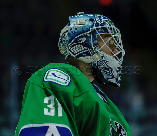The Abbotsford Canucks come back to defeat the Ontario Reign 4-3 in OT, at the Abbotsford Event Centre, in Abbotsford, Apr 7, 2023