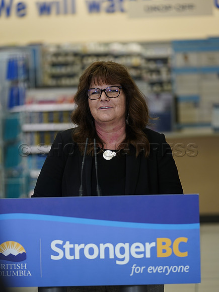 Adrian Dix at Shoppers Drug Mart in Vancouver, BC, Canada, May 31, 2023.