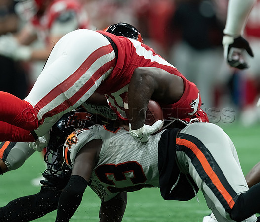 Calgary Stampeders at BC Lions at BC Place, in Vancouver, BC, Canada, June 1, 2023.