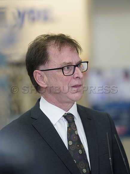 Adrian Dix at Shoppers Drug Mart in Vancouver, BC, Canada, May 31, 2023.