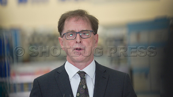 Adrian Dix at Shoppers Drug Mart in Vancouver, BC, Canada, May 31, 2023.
