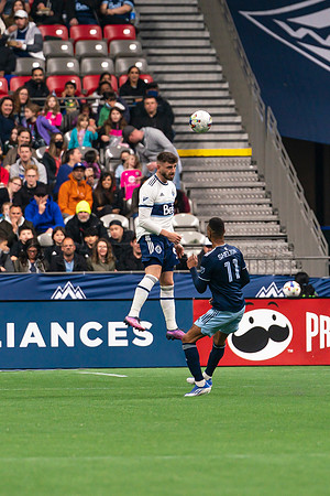 Sat, April 2, 2022 The Vancouver Whitecaps FC clinch a 1-0 win over Sporting Kansas City in Vancouver.