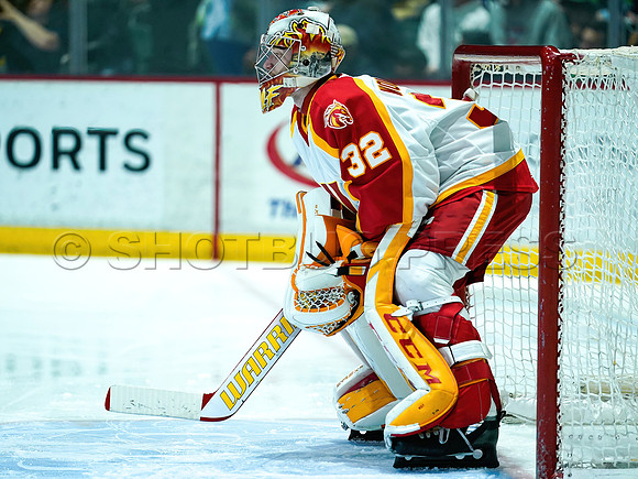 Wes Shaw Calgary Wranglers defeat the Abbotsford Canucks 3-2  20230505 -4439-SharpenAI-Standard