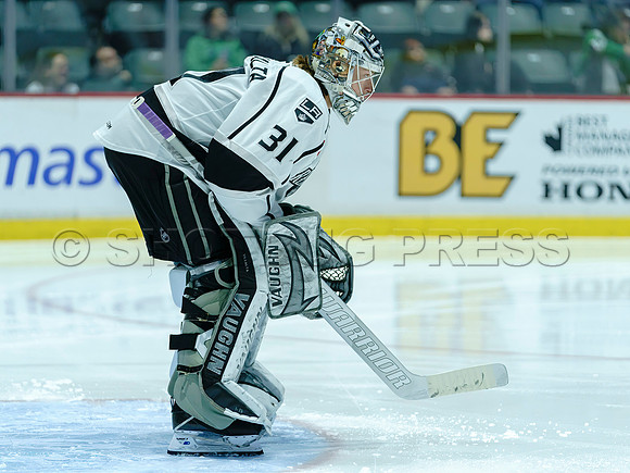 The Abbotsford Canucks come back to defeat the Ontario Reign 4-3 in OT, at the Abbotsford Event Centre, in Abbotsford, Apr 7, 2023