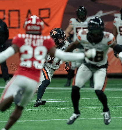 Calgary Stampeders at BC Lions at BC Place, in Vancouver, BC, Canada, June 1, 2023.
