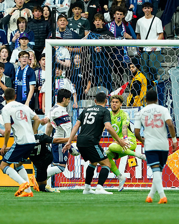 Minnesota United FC at Vancouver Whitecaps FC at BC Place, in Vancouver, BC, Canada, May 6, 2023.