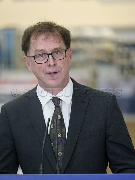 Adrian Dix at Shoppers Drug Mart in Vancouver, BC, Canada, May 31, 2023.