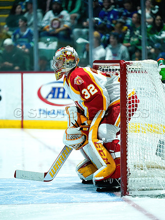 Wes Shaw Calgary Wranglers defeat the Abbotsford Canucks 3-2  20230505 -4435-SharpenAI-Motion