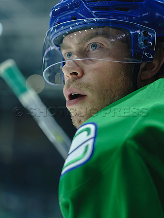 The Abbotsford Canucks come back to defeat the Ontario Reign 4-3 in OT, at the Abbotsford Event Centre, in Abbotsford, Apr 7, 2023