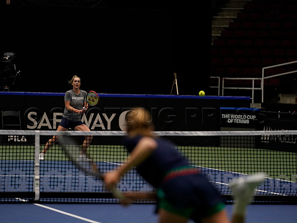 Wesley Shaw Billie Jean King Cup Practice Session  20230414 -4261