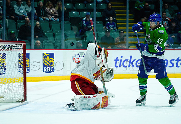 Wesley Shaw Calgary Wranglers at Abbotsford Canucks  20230412 -4124-SharpenAI-Standard